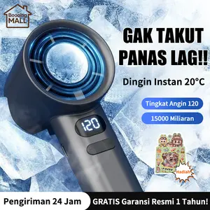 BBOOINGMALL Kipas angin portabel, kipas USB kecepatan tinggi, bekerja dengan tenang, kecepatan dapat disesuaikan, kipas ponsel USB