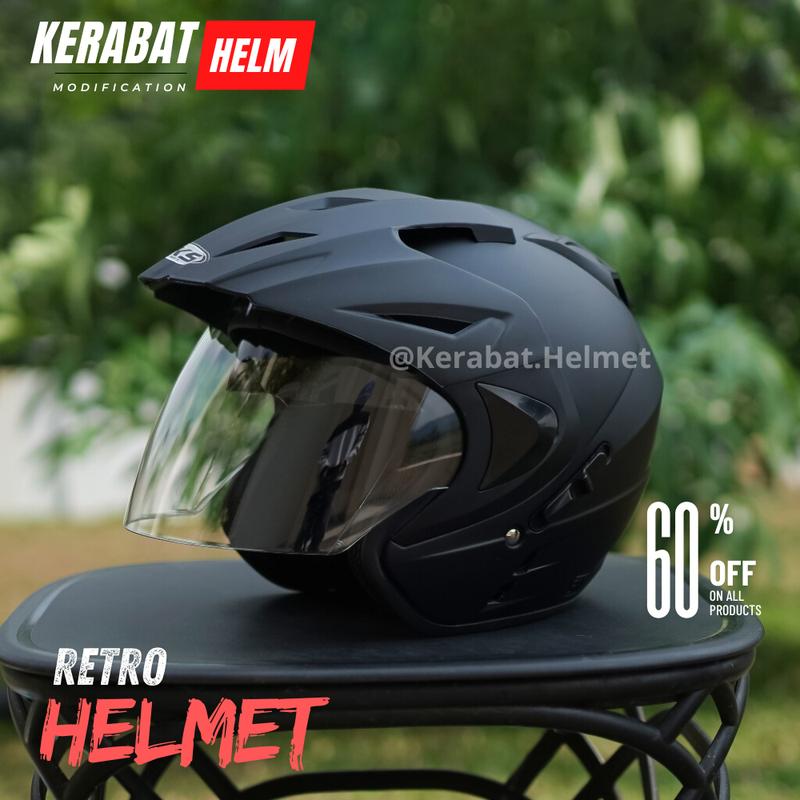 PREMIUM HELM INK JP8 DOBEL VISOR SNI ORIGINALNYA FNK Motorcycle 6