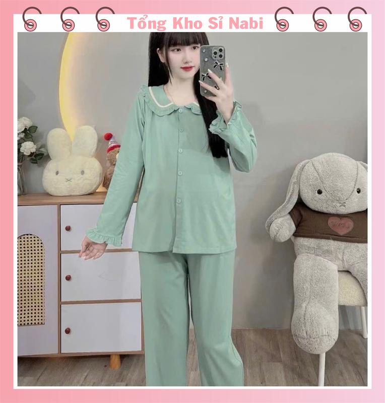 Đồ Bộ bầu - sau sinh 2 chức năng LS - Chạy Sọc - chất liệu coton - mềm - mịn-Có thun chỉnh bụng