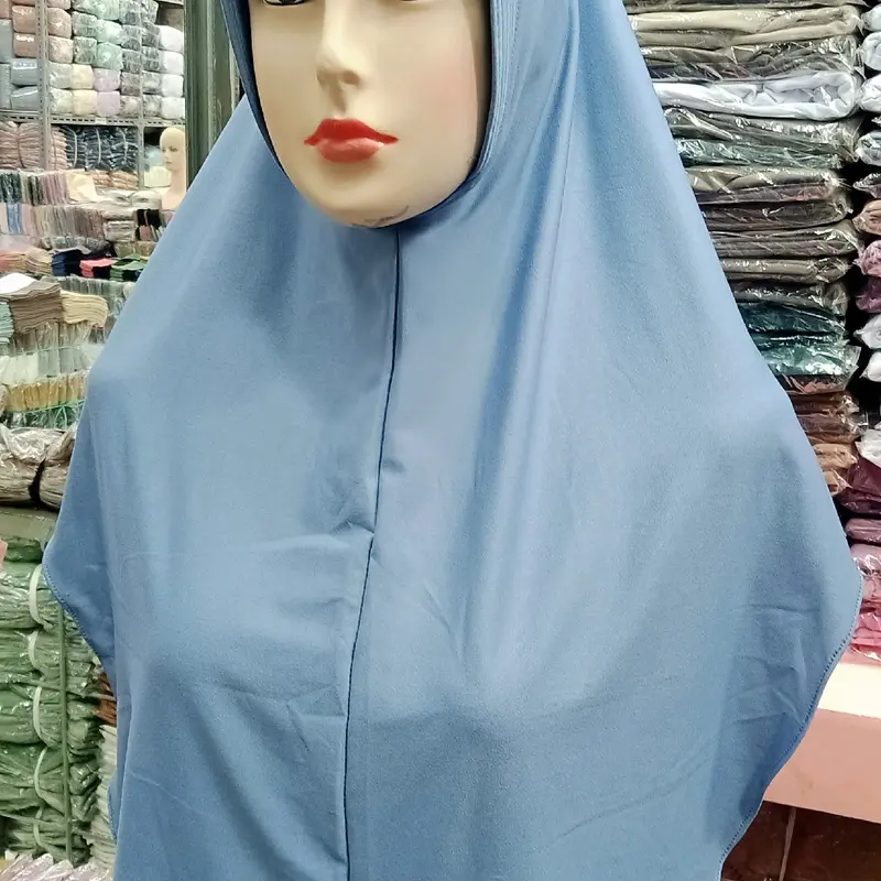 hijab instan bergo kerudung pinguin instan balon Panjang Lembut Nyaman Tebal Busa 3