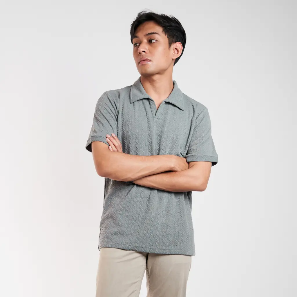 DIVSOUTH Harvey Polo Shirt Knit Pria - Kaos Polo Kerah Premium - Baju Polo Knit lengan pendek