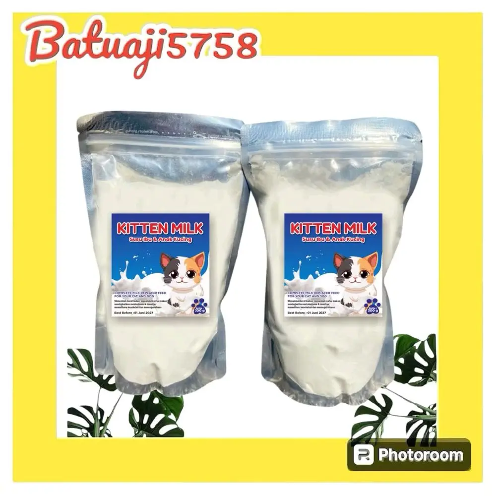 Kitten Milk Susu Kucing 250gr untuk Kesehatan dan Pertumbuhan Kucing Bayi