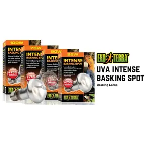Exoterra Intense Basking Spot UVA - Lampu Pemanas - Bukan daylight uvb solarglo nomoy zoomed