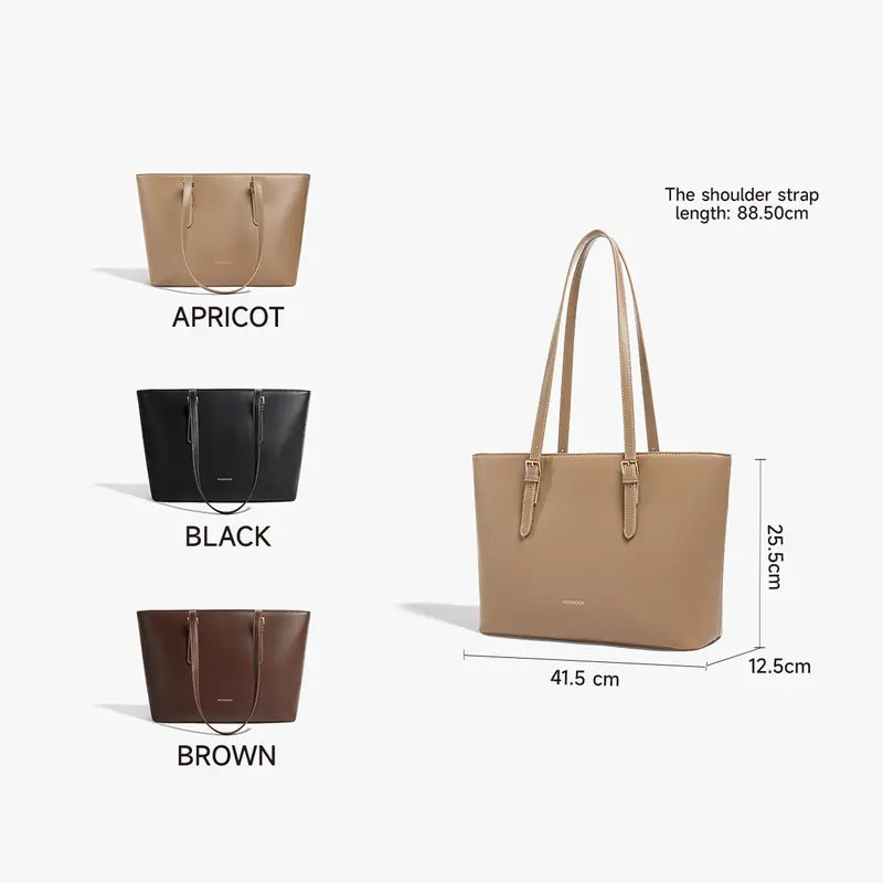 MOSSDOOM Tas Totebag Fiorella Bag Tas Ringan Dan Serbaguna Untuk Aktivitas Sehari Hari Tas Berkapasitas Besar 5