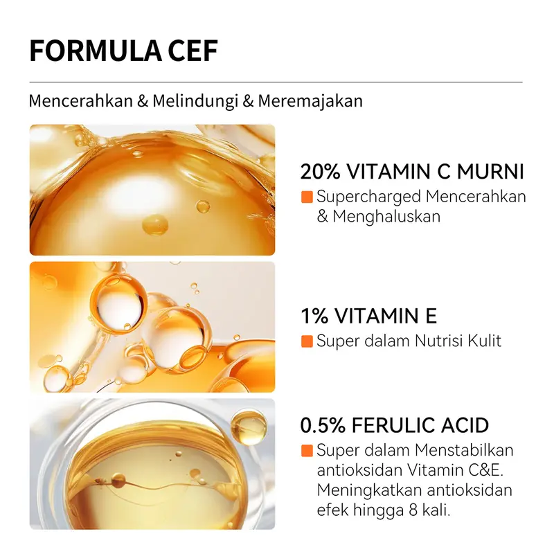 [HOT][OFFICIAL] LANBENA 20% Serum Vitamin C Murni – Mencerahkan Kulit, Menghilangkan Flek Hitam & Noda Jerawat, Anti-Aging, Melembabkan, Cocok untuk Semua Jenis Kulit (15ml/30ml) | Dengan Hyaluronic Acid & Collagen 5