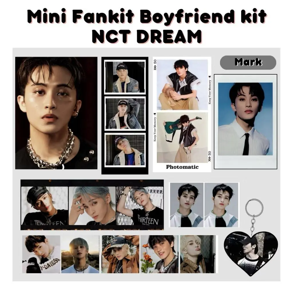 Mini Fankit Boyfriend Kit NCT DREAM // Boyfriend kit NCT DREAM // Fankit Hemat NCT Dream Mark Jeno Jaemin Haechan