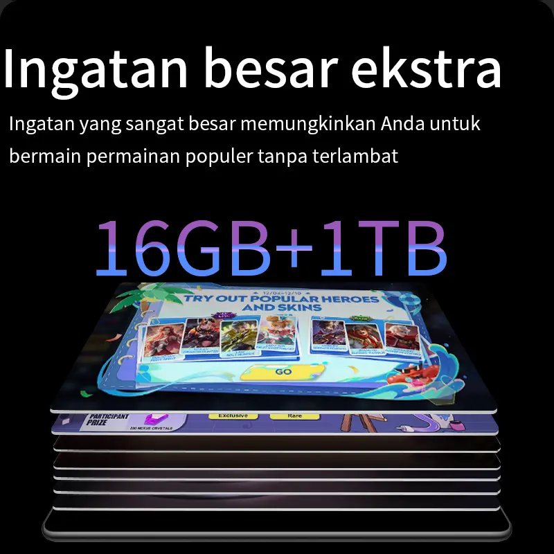 The new tablet computer of 2025 is very cost-effective. The student tablet has a large battery life and dual SIM cards with 5G signal and large memory 5