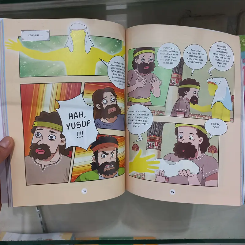 Komik 25 Nabi dan Rasul ORIGINAL Karya Aisha Shafa & Agus Willy Buku Anak Kisah Para Nabi Penerbit Al-Kautsar Kids 4