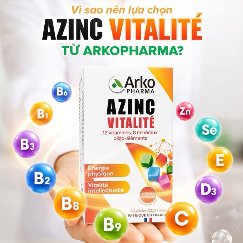 Vitamin & Khoáng Chất Nhập Khẩu Pháp Giúp Tăng Cường Sức Khỏe Cho Người Lớn & Thanh Thiếu Niên