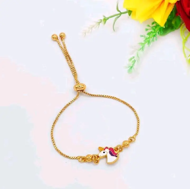 Gelang serut Titanium Aksesoris Perhiasan Anak_Anak Costume Fashion