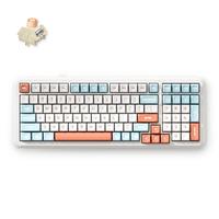 Gambar MCHOSE K99 V2 Icy Creamsicle Switch Gasket Mount 3 Mode Mechanical Keyboard - White Gray dari STAR SEVENTEEN COM Kota Administrasi Jakarta Selatan 2 Tokopedia