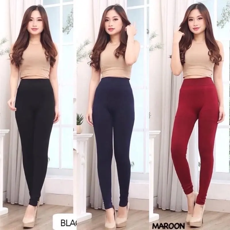 Legging Panjang HW Import Fit to 80Kg COD / legging import wanita