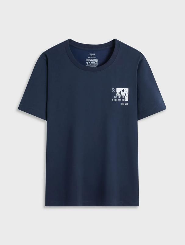  Áo phông nam có hình in CANIFA 8TS25S001 