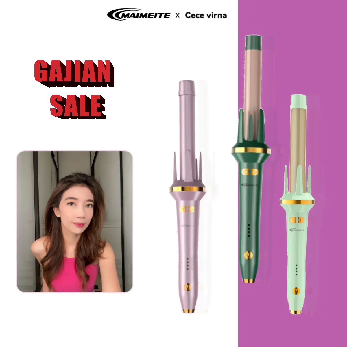 MAIMEITE X Cece virna  Promosi besar Catokan curly