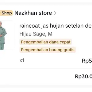 raincoat jas hujan setelan dewasa pria dan wanita Pvc