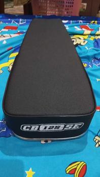Product Review of jok cb125se downsis 9cm kulit halus,jok cb tinggi 9cm spon anti gembos from A**🚀 0