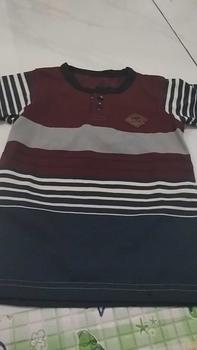 Product Review of NOTA LIVE STREAMING CO KAOS ANAK KERAH FASHION Motif  Pakaian from D**i k**a A**a 1