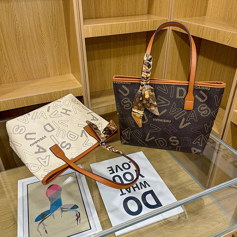 Product Introduction of SanML Handbag, New Fashion Printed Large Capacity Tote Bag Best Selling Classic Style 5