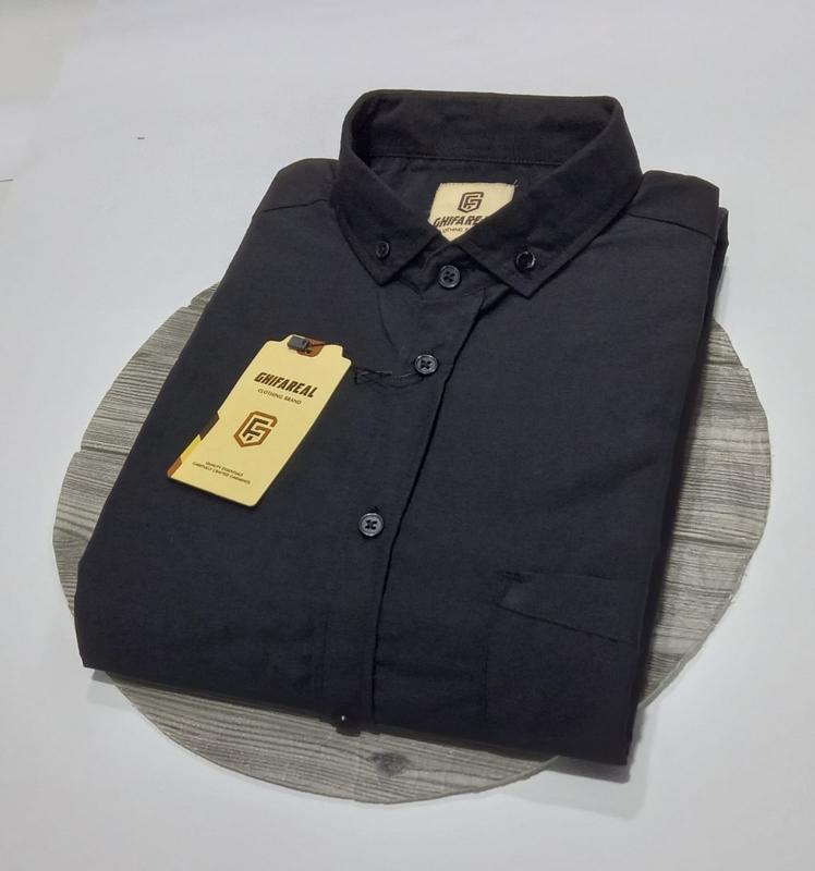 KEMEJA SEMI FORMAL JUMBO BIGSIZE TANGAN PENDEK DAN PANJANG BYR 1