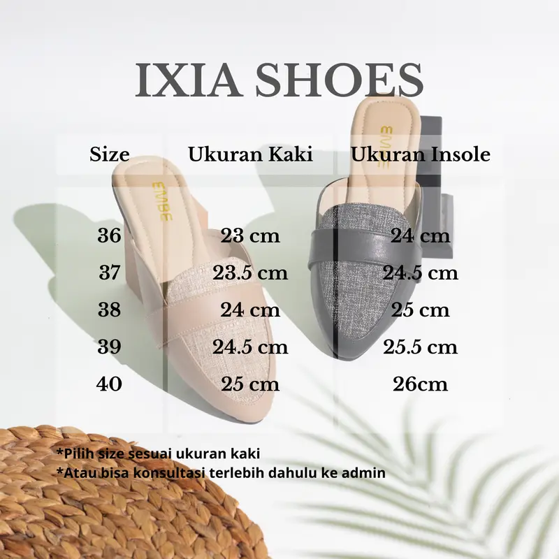 IXIA Celly Sandal Mules Wanita 3
