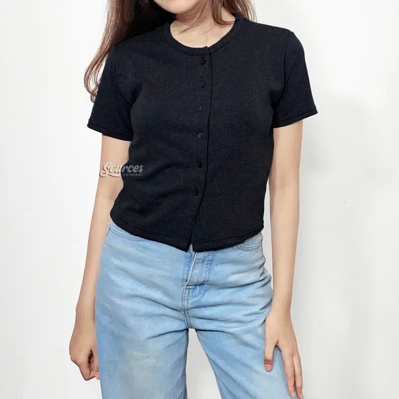 SEKAR TOP BLOUSE / ATASAN CROP SANTAI WANITA / SOURCES INDONESIA 3
