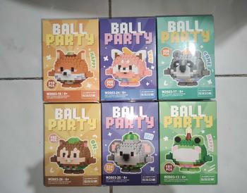 Product Review of JakMall Isi 6Pcs Bricks Ball Party Block Karakter Kartun Bricks Mainan Puzzle Edukasi Anak from c**y 0