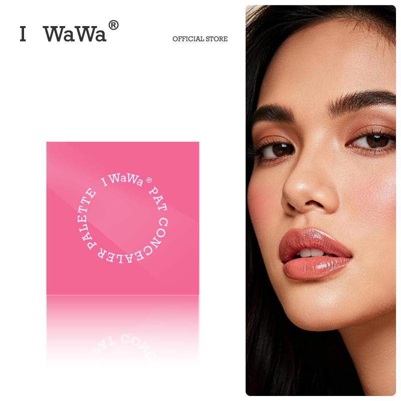  【I WaWa B Che Khuyết Điểm Chuyên Nghiệp 4 Màu I WaWa – Che Quầng Thâm Mụn & Đốm Nâu Mịn Nhẹ 