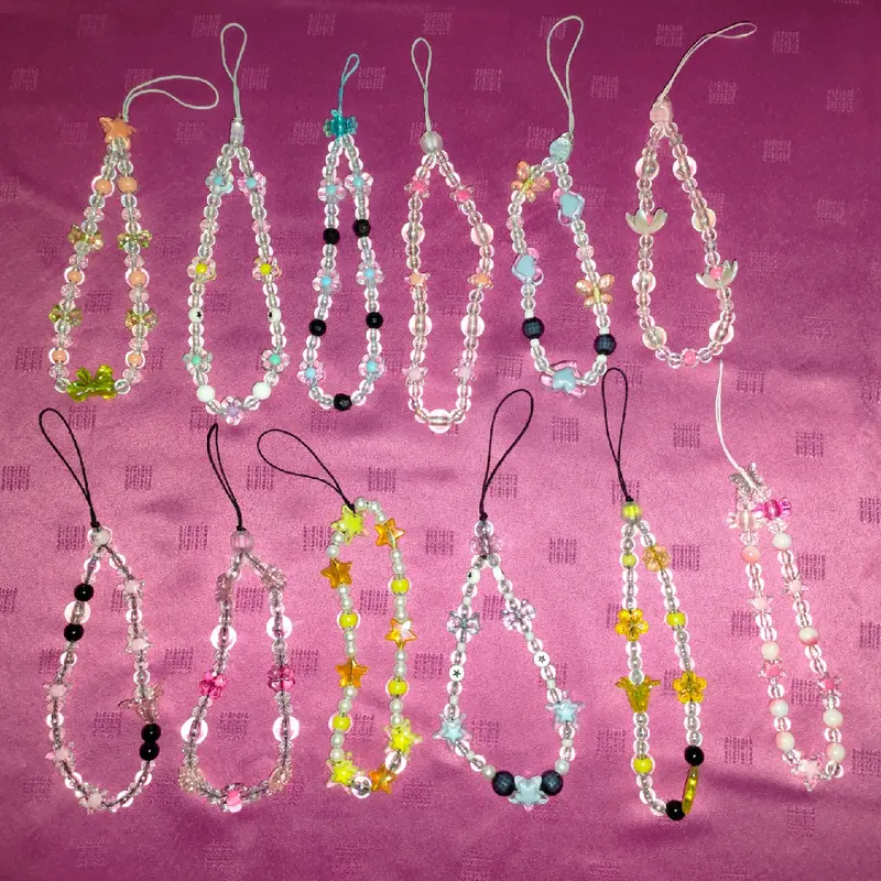 Accesoris Gantungan HP manik manik 0