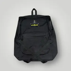 Awaking Tas Ransel Anti Air Waterproof Backpack Casual Hitam Pria Gorotek Waterproof Resleting Torin Patch Depan Bordir Tebal