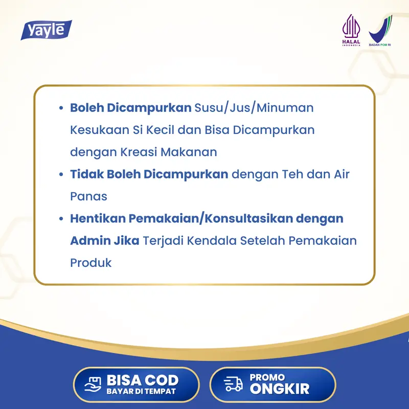 Yayle Appetite Support 120ml & 200ml - Madu Nutrisi untuk Si Kecil 3