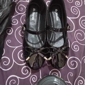 SEPATU flatshoes motif pita TALI GSPER latfrom soll karet anti slip trendy