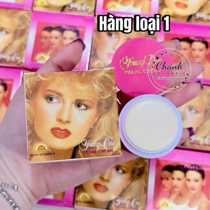   Hàng Loại 1  Kem Young One Cô Gái Tóc Xù Thái Lan Dưỡng Trắng Da Giảm Thâm Nám 4.5g - Thành Phần Trộn Kem 
