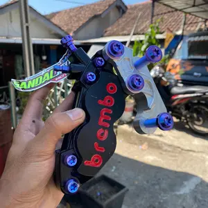 BAUT TITANIUN UNTUK KALIPER BREMBO KTC NISSIN AXIAL BIGPOT 4 PISTON BAUT TITANIUM KALIPER KTC 4 PISTON BAUT TITANIUM BAUT TITANIUM KALIPER NISSIN 4 PISTON BAUT TITANIUM KALIPER BREMBO 4 POSTON BAUT TITANIUM KALIPER AXIAL BIG POT 4 PISTON BAUT GR5 ORI