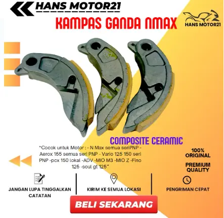 Kampas Ganda  NMAX 155 Upgrade CVT Vario 125 Vario 150 AEROX 155 PCX 150 ADV 150 LEXI 125 1