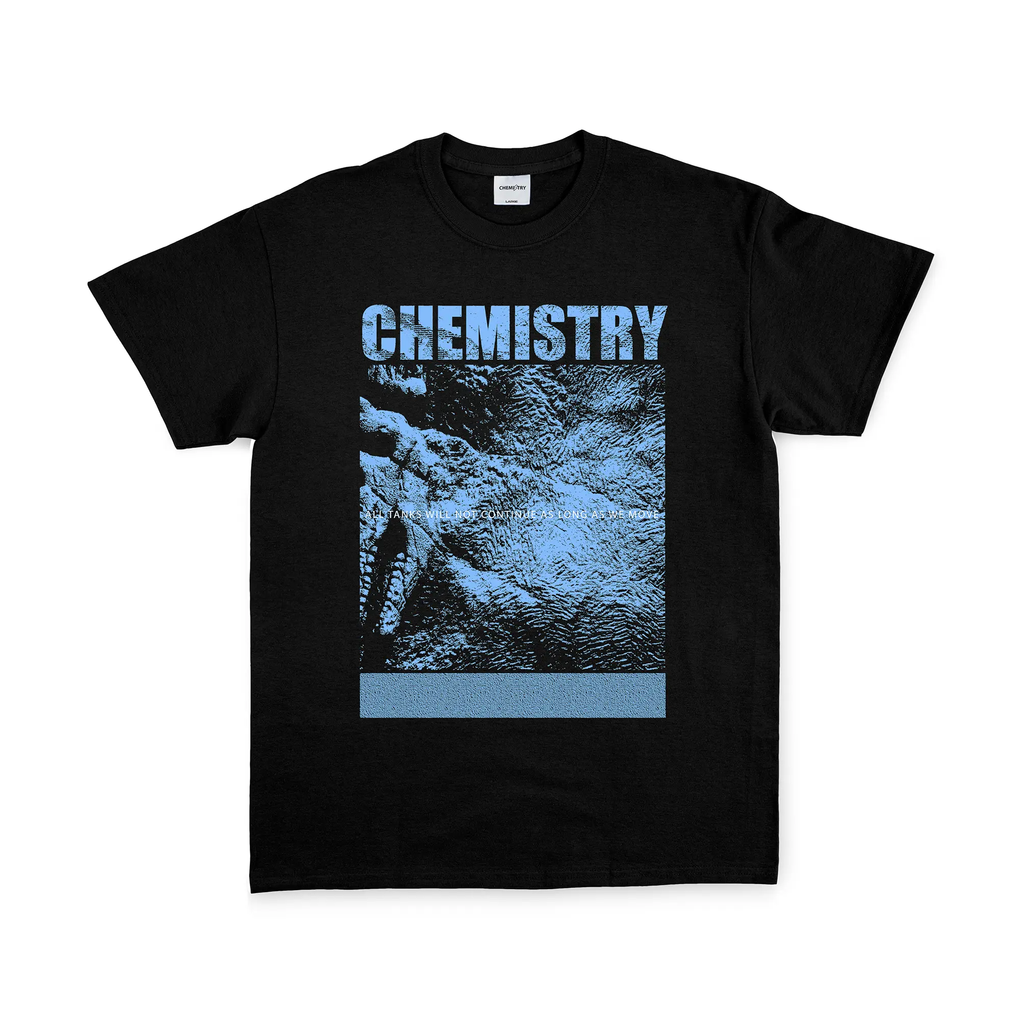 Chemistry Straight - T-Shirt - Fossil Black