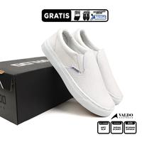 Gambar Valdo Footwear 36-43 Sepatu Pria Dan Wanita Slip On Casual Triple Black Jacosta MB1106 - FULL HITAM, 43 dari VALDO FOOTWEAR Kab. Mojokerto 4 Tokopedia