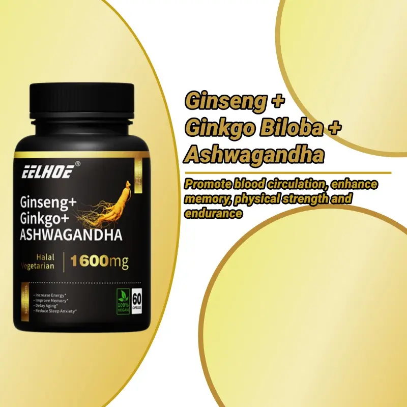 Ginseng, Ginkgo, dan Ashwagandha meningkatkan kekebalan, fokus, dan kesehatan kognitif-emosional