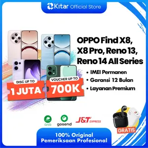 [Secondhand] OPPO Series IMEI Permanen Garansi 12 Bln Kualitas Teruji Resmi FULLSET 256GB 512GB 1TB