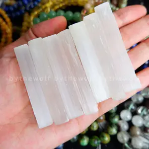 Tarotbythewolf - Selenite Stick Tower for Cleansing Crystal