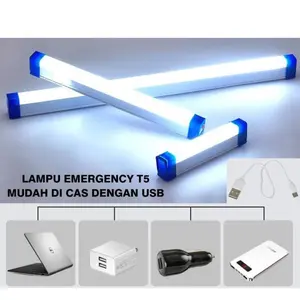 Lampu emergency  super terang /Lampu darurat  Emergency Portable T7 USB charge 5V