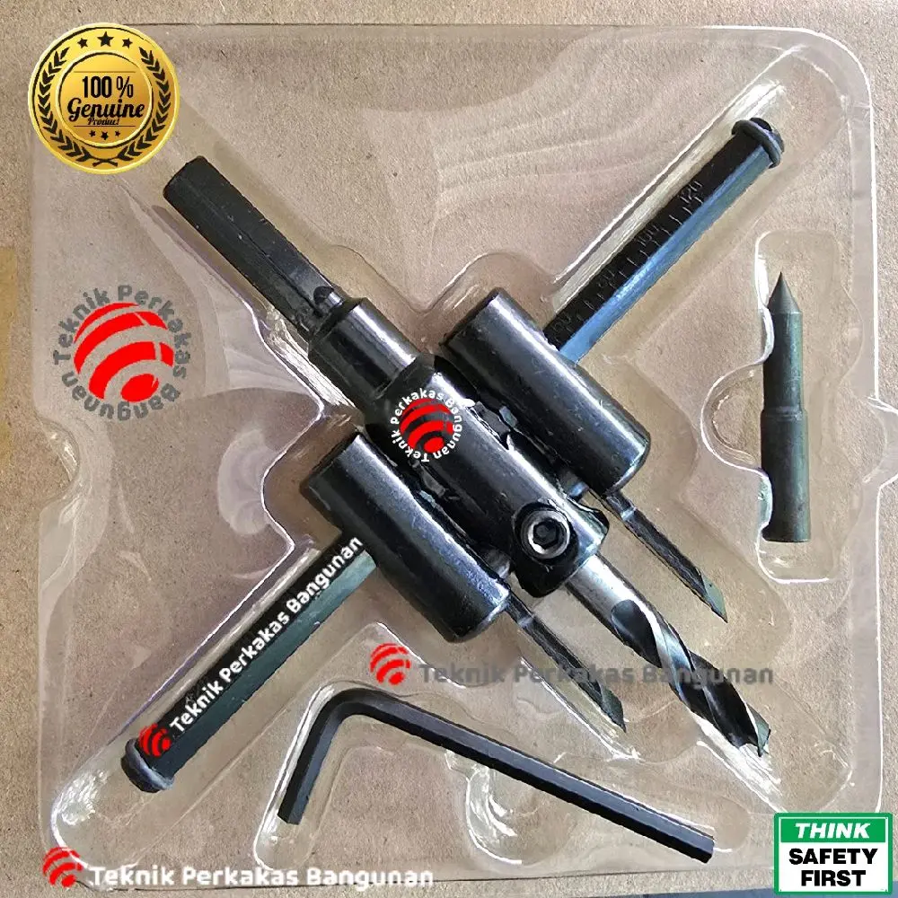 Mata Bor jangka lobang papan Kayu triplek GRC gipsum gypsum plastik pvc Jangka /Adjustable Circle cutter Hole saw Cutter size 30-120mm