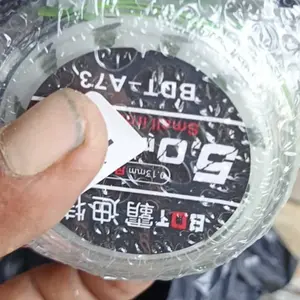 Meteran Pita Pengukur Baja 10/5M Penggaris Fluoresensi Transparan Penggaris Pengukur Presisi Tinggi