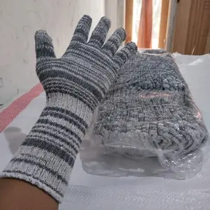 (12 PASANG) SARUNG TANGAN KERJA PANJANG BADAK