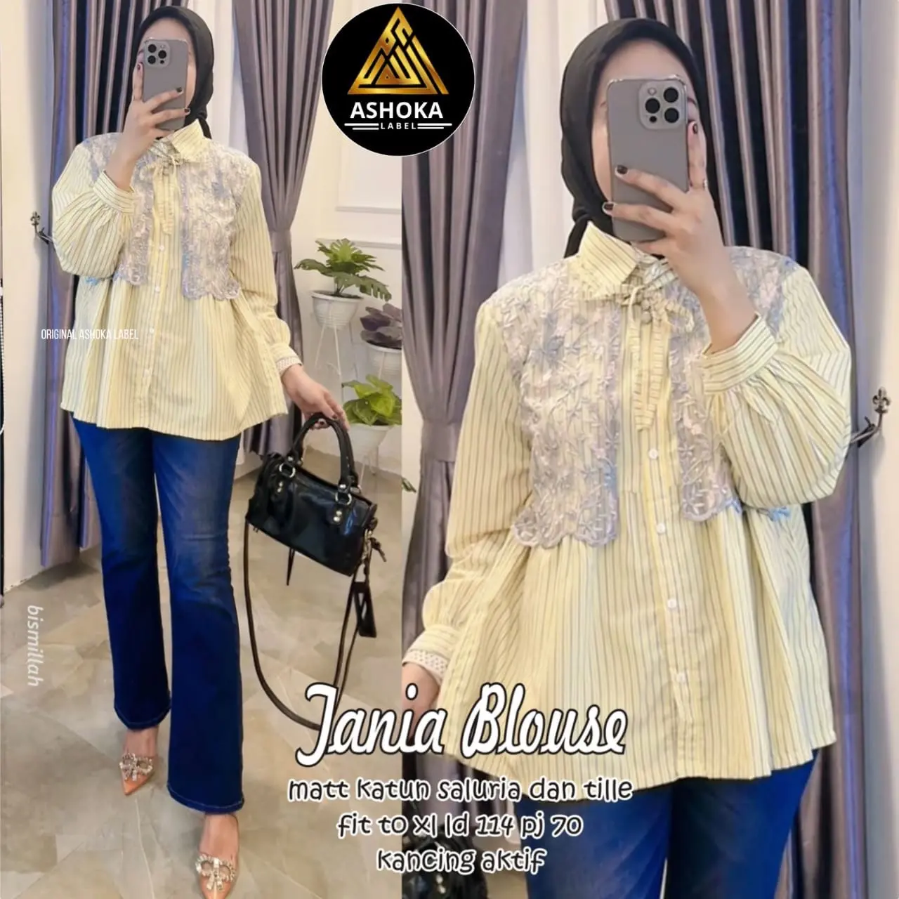 JANIA BLOUSE WANITA CAKEP