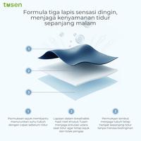 Gambar 【Exclusive IschaIndyOfc】TUSEN DeepSleep Cooling ll  Soft Quilt Selimut Korean Blanket Aesthetic Dengan Formula 3 Lapis Sensasi Dingin - TUQ02 - Pink, TUQ02S 150x200cm dari Tusen Cooling Dream Kab. Tangerang 5 Tokopedia