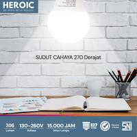 Gambar Heroic Lampu Bohlam LED Aura 5W Cahaya Putih Hemat Energi dari Heroic LED_NEW Kab. Tangerang 4 Tokopedia