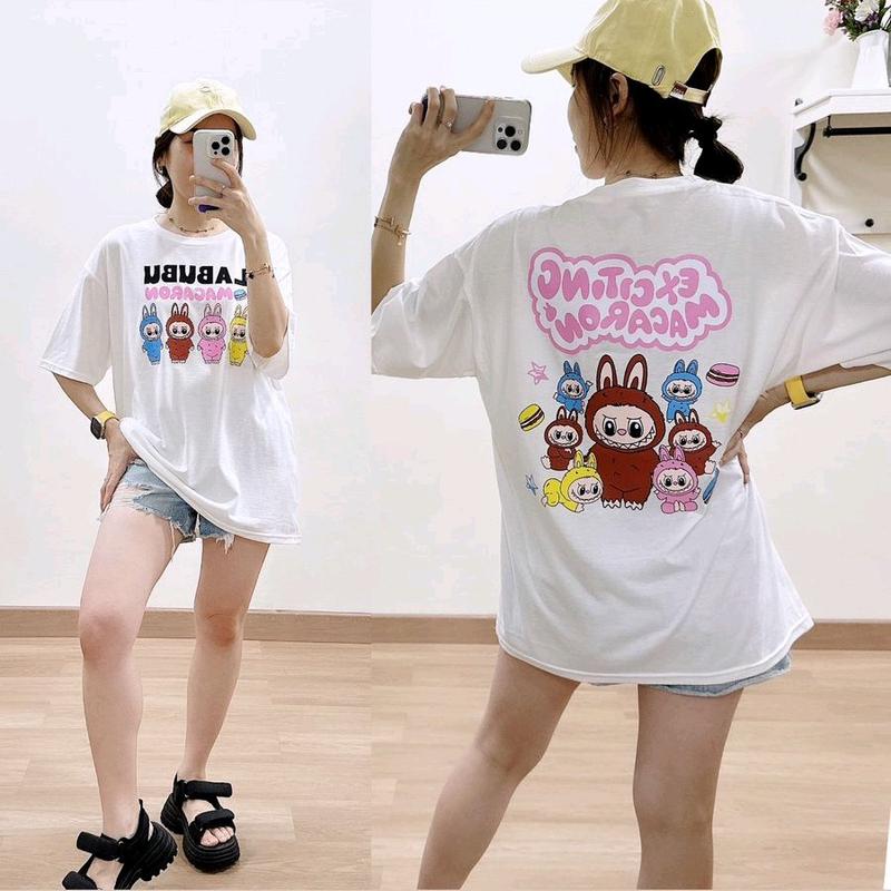 ATASAN OVERSIZE BUBU MACARON TEE 1