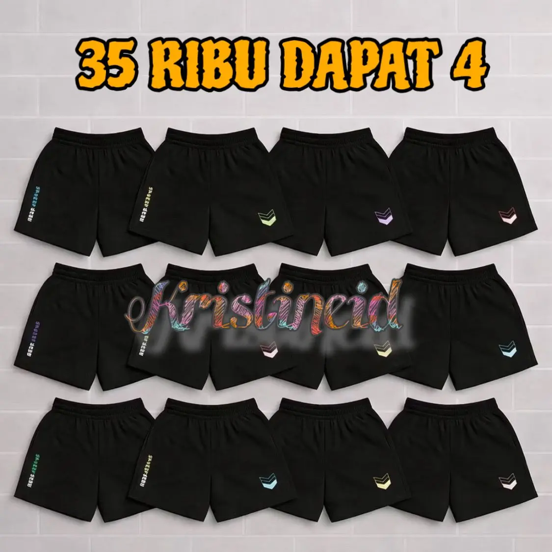 PAKET CELANA ISI 4 HEMAT NAN MURAH BOXER PENDEK KEEP MOVING MOTIF SANTAI NYAMAN SKENA SURFING DISTRO