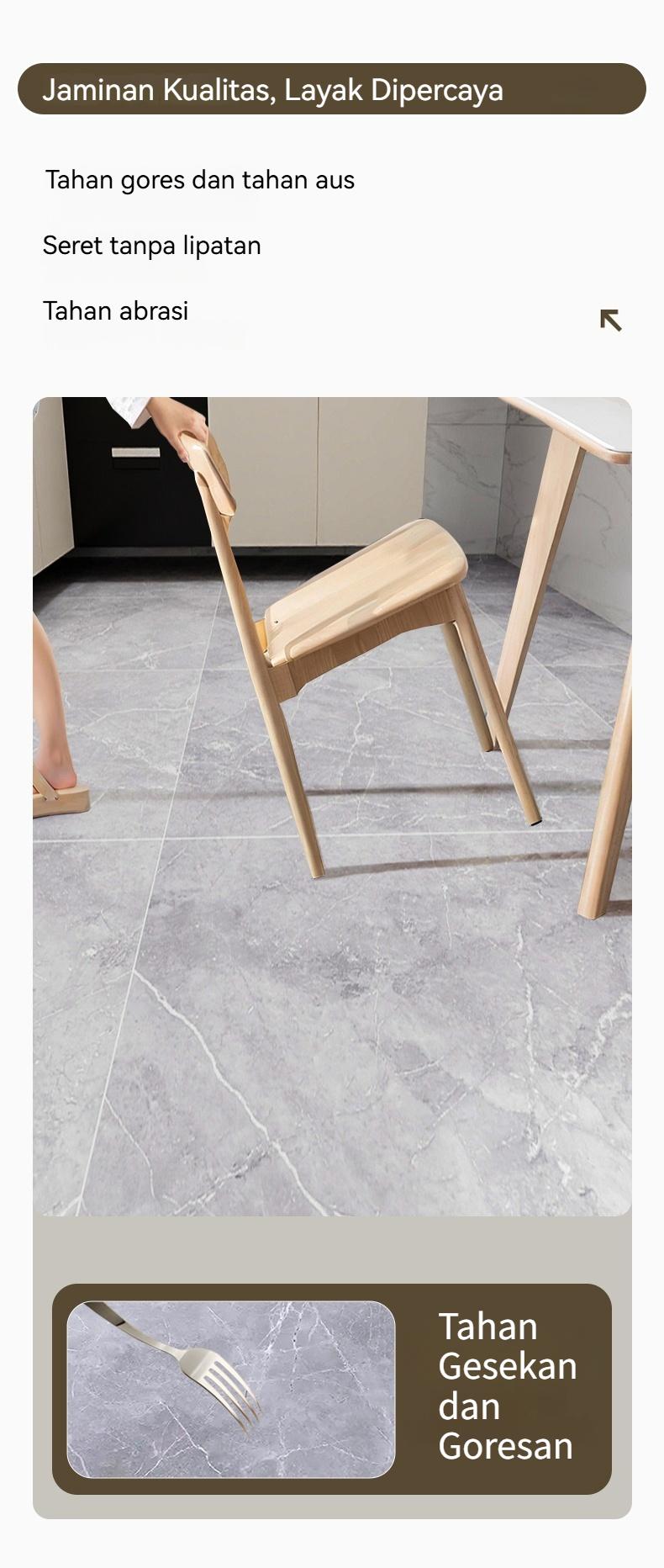 【​​Pengiriman hari ini​​​​】Ketebalan 1.0 mm Karpet Lantai Motif Kayu / Karpet Lantai Roll Vinyl Roll/ Vinyl Gulung Panjang Dekorasi Lantai Motif Kayu Anti-Slip Mudah Bersih /Bertekstur Emboss 2MX5M 2MX10M 2MX25M