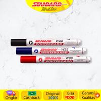 Gambar Standard - W88 Whiteboard Marker ( Spidol yang bisa dihapus ) - Tinta Hitam, Isi 12 Pcs dari Standardpen Official Kota Administrasi Jakarta Pusat 3 Tokopedia